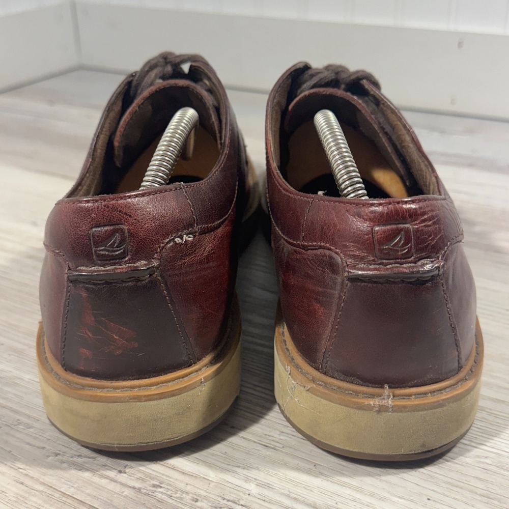 Sperry Top-Sider Oxford Plain Toe Leather Dress‎ Men's Size 11.5M - Picture 6 of 10
